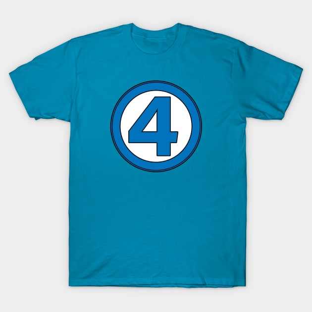 Fantastic Classic Logo (Alt Print) T-Shirt by Nerdology